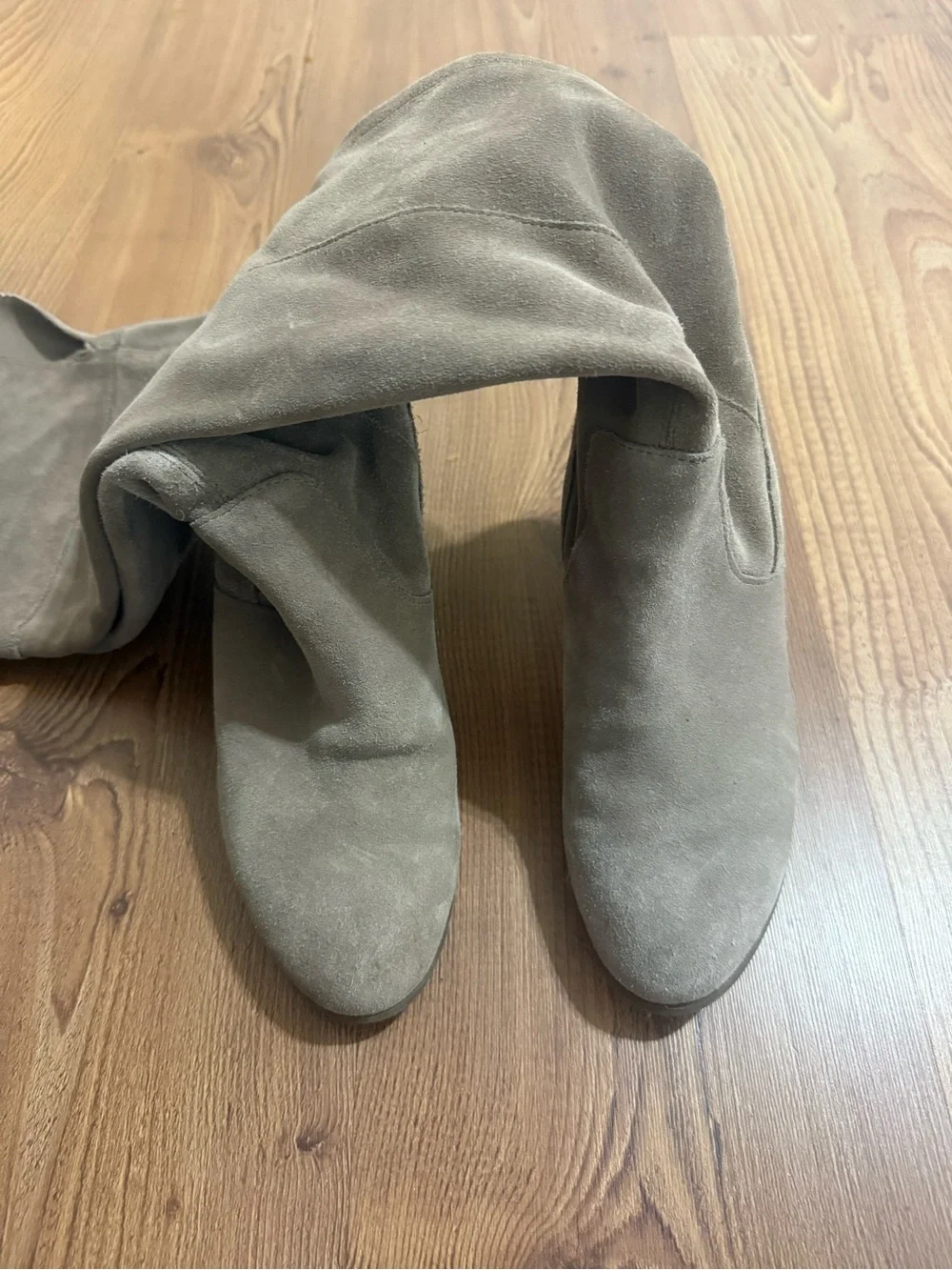 Jessica Simpson Women's Suede Knee-High Heel Boots
